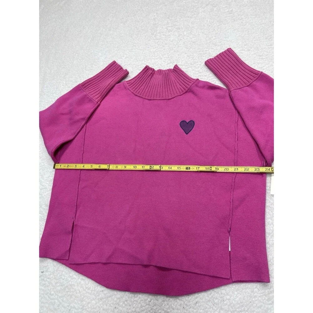 Anthropologie Maeve Turtleneck Sweater Women Pink The Logan Comfy Size XS NWT